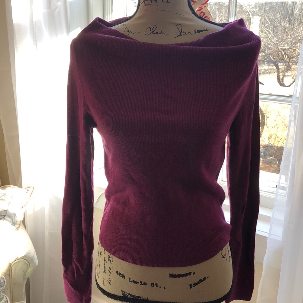 Purple sweater